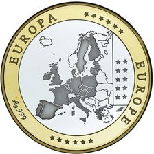 Finlande, Médaille, Euro, Europa, Politics, FDC, FDC, Argent