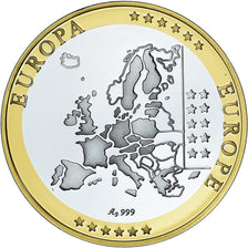 Finlande, Médaille, Euro, Europa, Politics, FDC, FDC, Argent