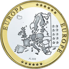 Eslováquia, medalha, L'Europe, Politics, FDC, MS(65-70), Prata