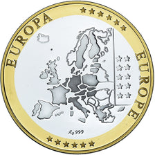 Belgique, Médaille, Euro, Europa, Politics, FDC, FDC, Argent