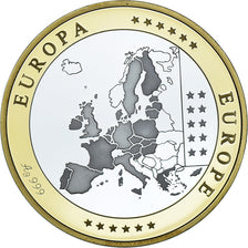 Malta, Medal, Euro, Europa, Politics, FDC, MS(65-70), Silver