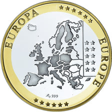 Malte, Médaille, Euro, Europa, Politics, FDC, FDC, Argent