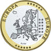 Itália, medalha, L'Europe, L'Italie, MS(65-70), Prata