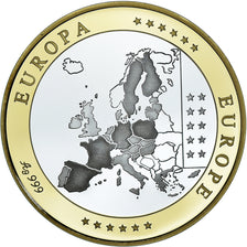 San Marino, Medal, Euro, Europa, Politics, MS(65-70), Silver