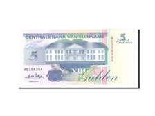 Banknote, Suriname, 5 Gulden, 1995, 1995-06-01, KM:136b, UNC(65-70)