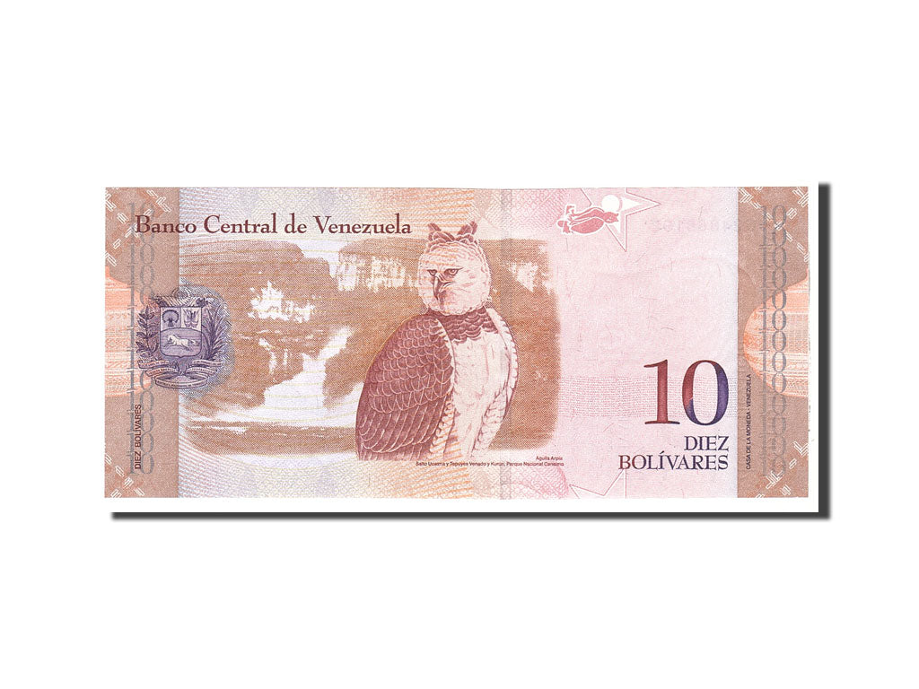 Billete, 10 Bolívares, 2007, Venezuela, KM:90a, 2007-03-20, UNC
