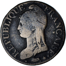 Coin, France, Dupré, 5 Centimes, AN 5, Paris, VF(20-25), Bronze, KM:640.1