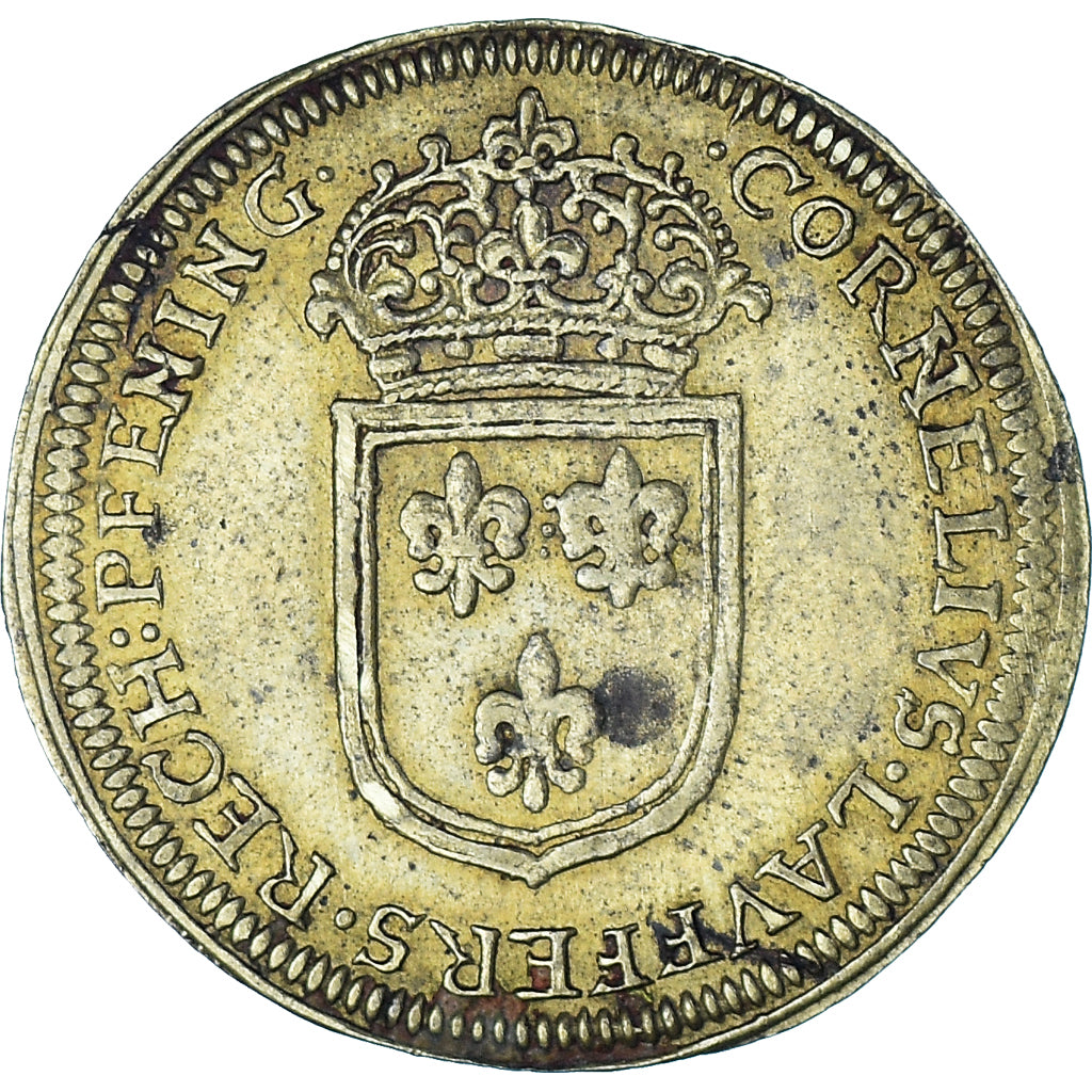 France, Token, Royal, Louis XIV, Nuremberg, Cornélius Lauffers, History