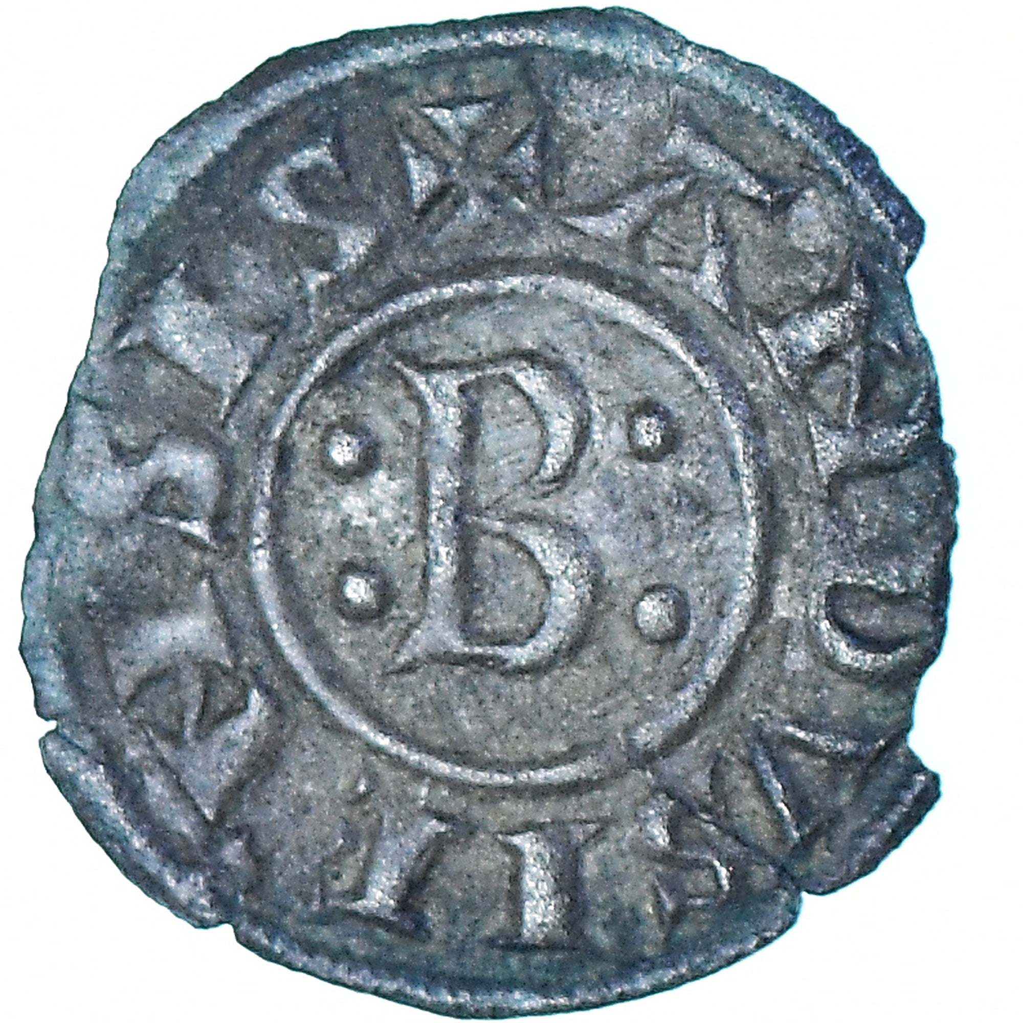 Münze, Frankreich, Languedoc, Obol, 1150-1160, Sommières, SS+, Silber