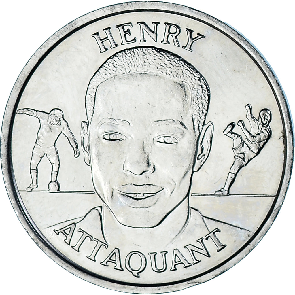 França, Token, Football, Thierry Henry, Attaquant, Sport, 1999, AU(55-58)