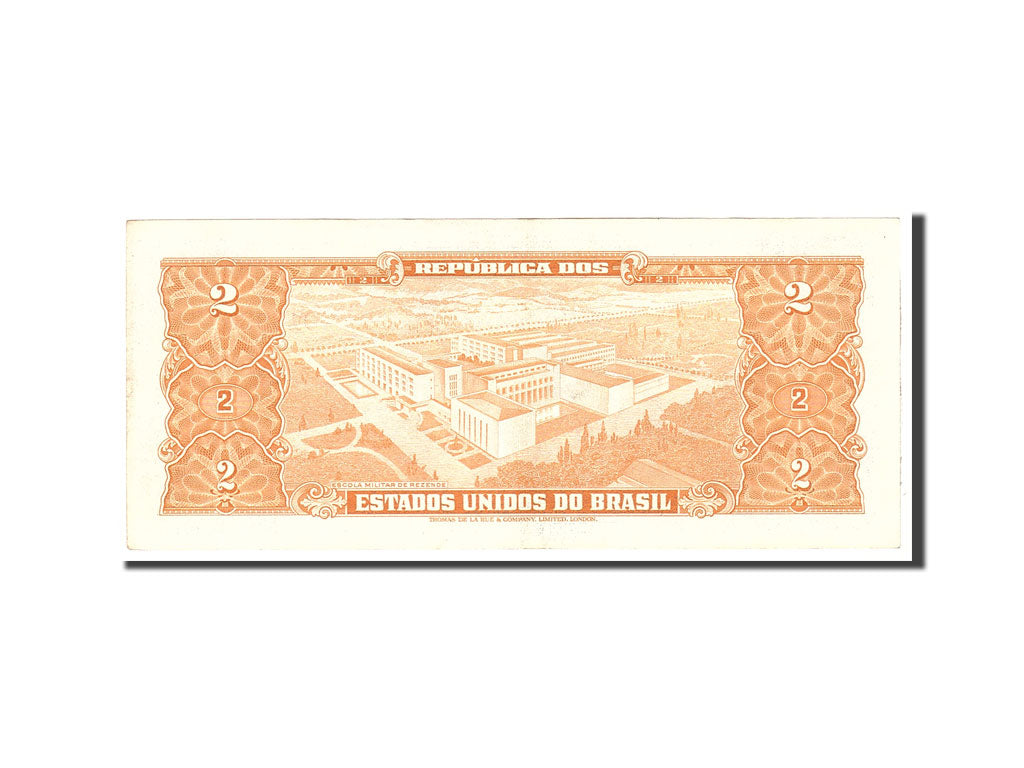 Banknote, Brazil, 2 Cruzeiros, 1955, Undated, KM:157, AU(50-53)