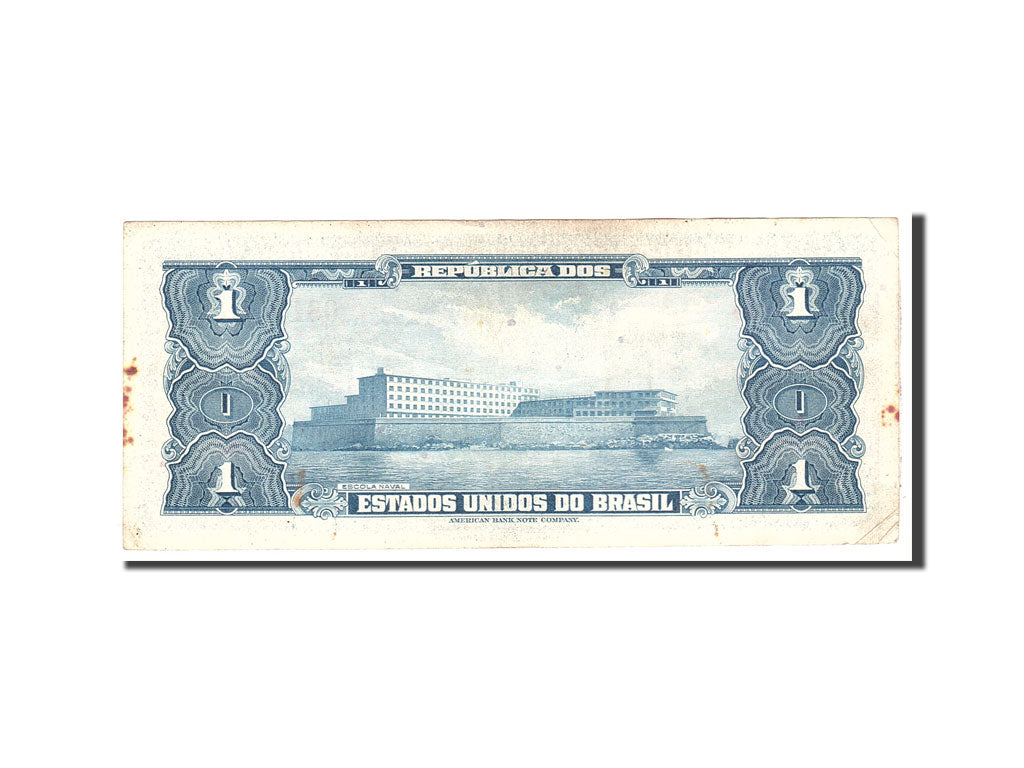 Banknote, Brazil, 1 Cruzeiro, 1954, Undated, KM:150c, EF(40-45)
