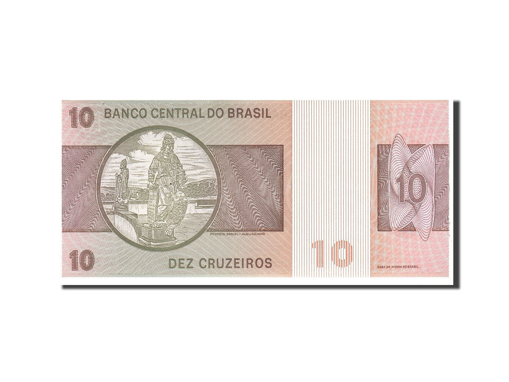 Banknote, Brazil, 10 Cruzeiros, Undated, Undated, KM:193c, UNC(65-70)