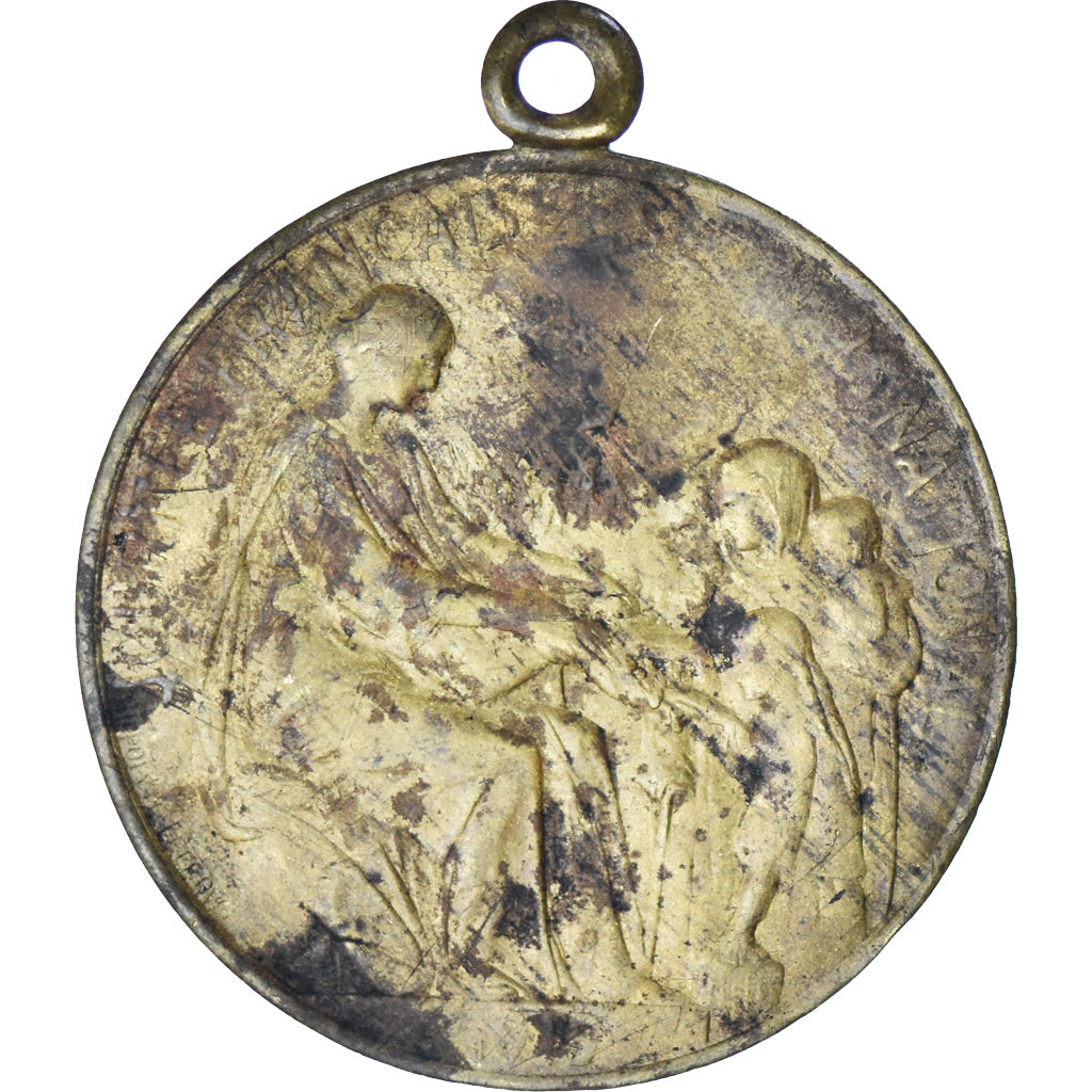 France, Medal, Journée Française du Secours National, 1915, VF(30-35), Copper