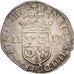 France, Henri IV, 1/4 Ecu, 1603, Grenoble, Silver, AU(50-53), Duplessy:1236