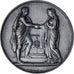 Francia, medaglia, Médaille de mariage, 1876, Montagny, SPL-, Argento