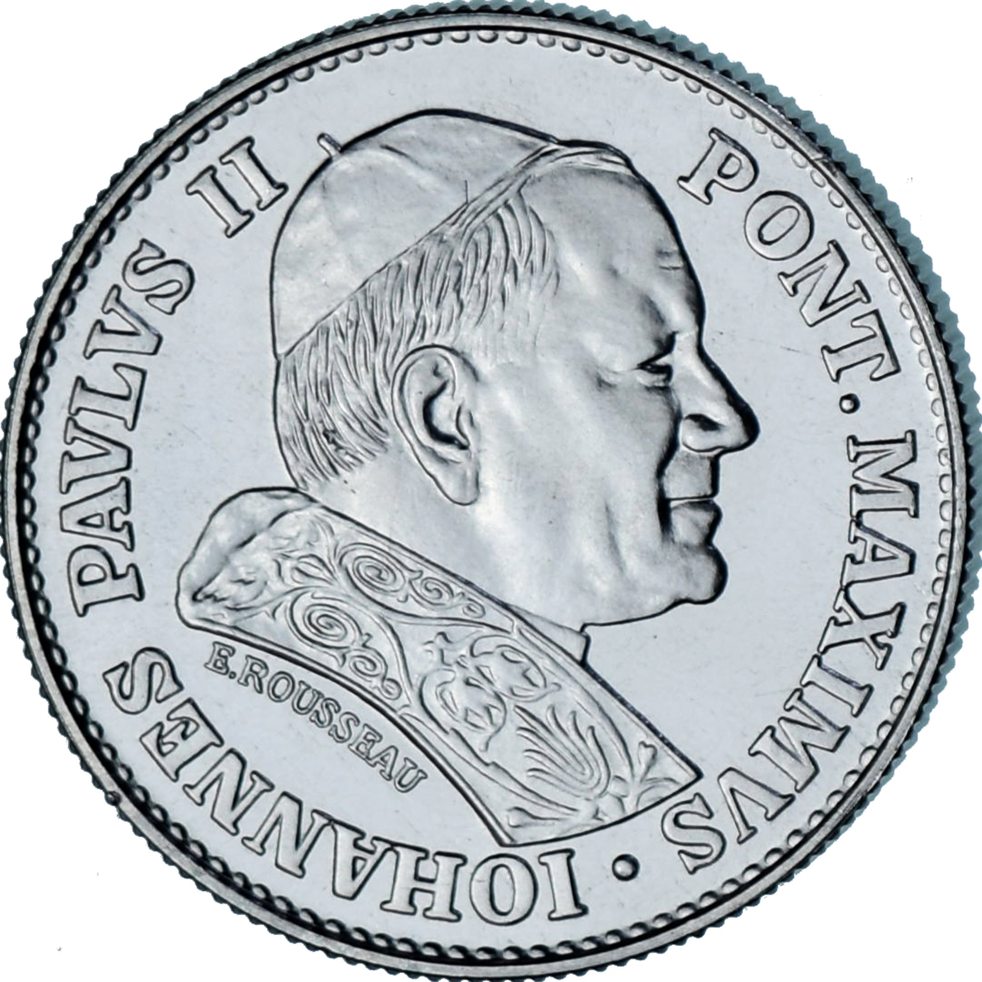 Vatican, Médaille, Jean-Paul II, Paris-Lisieux, 1980, Argent, FDC, Rousseau