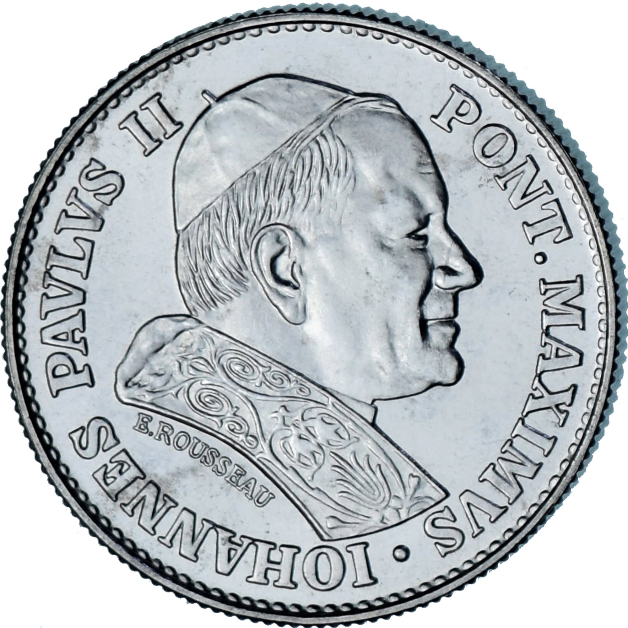 Vaticano, medalla, Jean-Paul II, Paris-Lisieux, Religions & beliefs, 1980