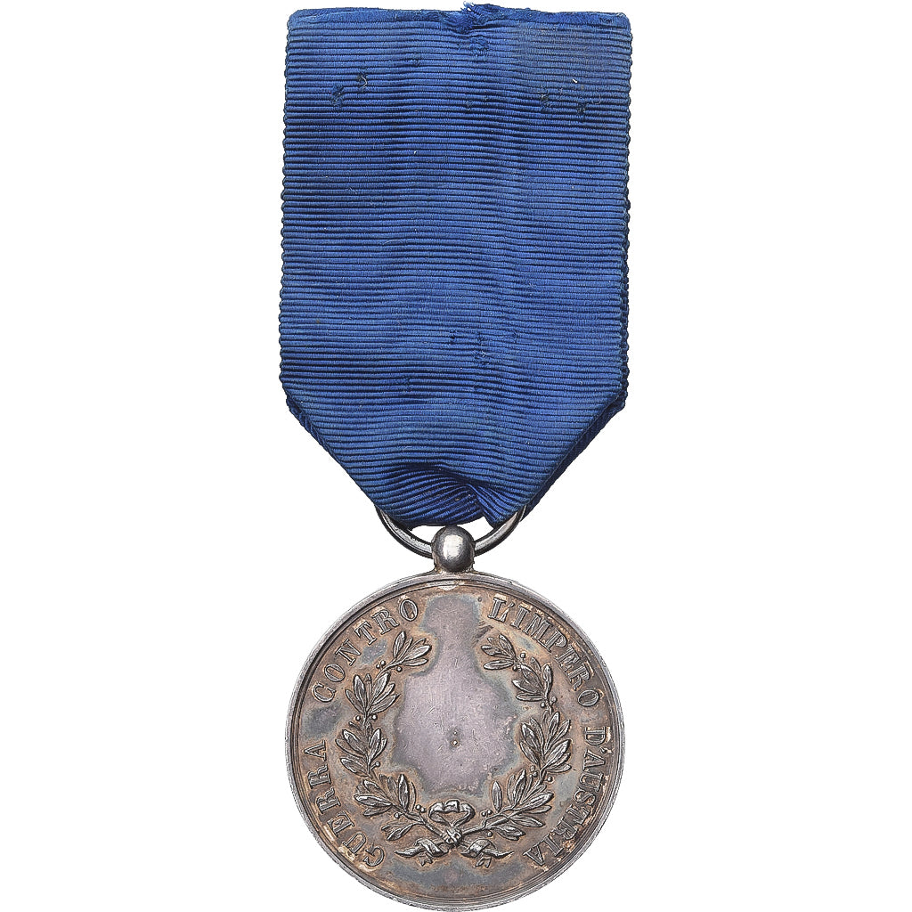 Italie, Valeur Militaire Sarde, contre l'Empire d'Autriche, Médaille, Excellent