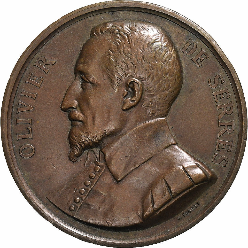 France, Médaille, Olivier de Serre, Société Ardéchoise d'Agriculture