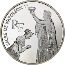 France, 100 Francs, Sacre de Napoléon Ier, 1993, Proof, Silver, MS(65-70)