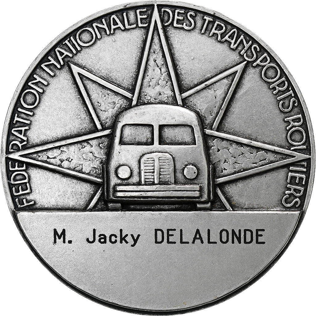 France, Medal, Fédération Nationale des Transports Routiers, Automobile