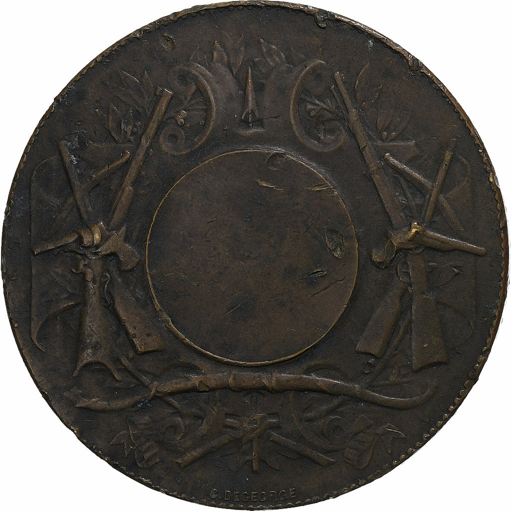 Francja, medal, Concours de Tir, Leasure, Alphée Dubois, VF(20-25), Brązowy