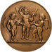 France, Medal, Putti, Musique, Lagrange, MS(63), Bronze
