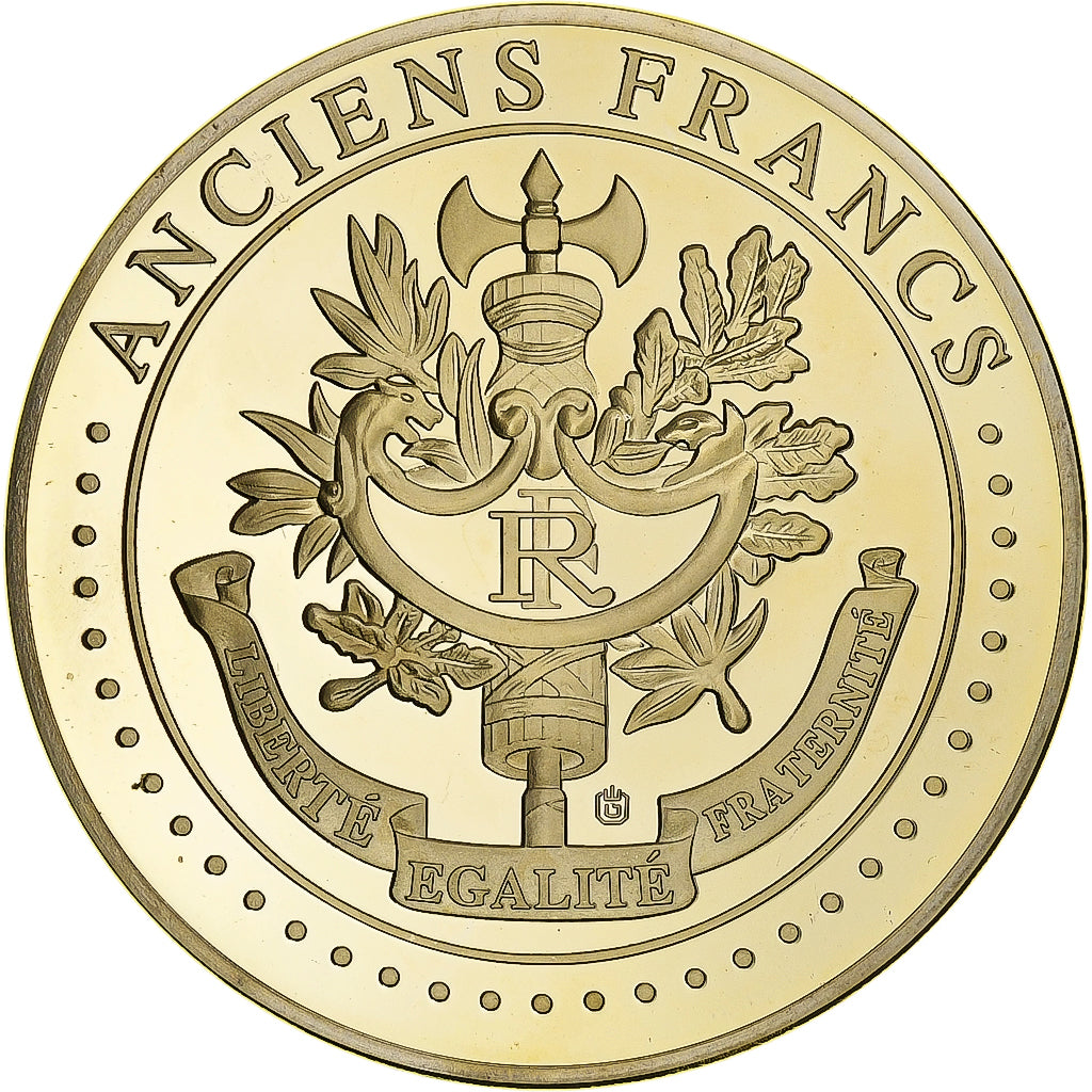 France, Medal, Les Anciens Francs, billet de 5000 Francs Victoire, MS(64)