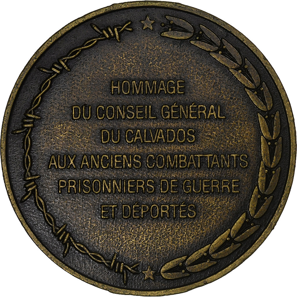 France, Medal, 40ème Anniversaire de la Victoire, WAR, 1985, MS(63), Métal