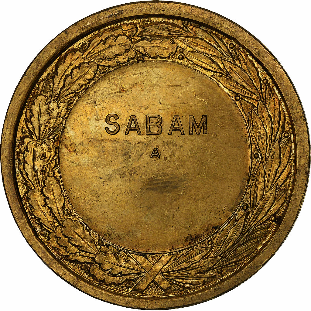 Bélgica, medalla, S.A.B.A.M, Société Belge des Auteurs, Musique, De