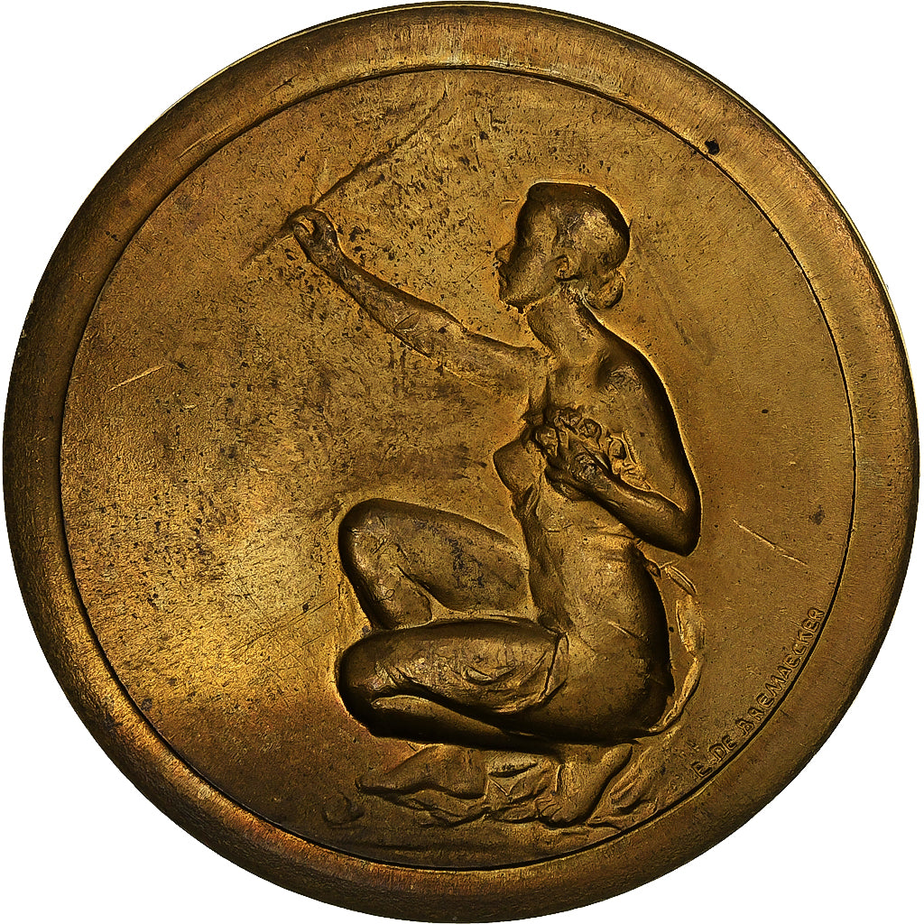 Belgium, Medal, S.A.B.A.M, Société Belge des Auteurs, Musique, De Bremaecker