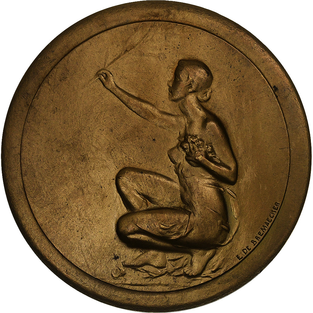 Belgium, Medal, S.A.B.A.M, Société Belge des Auteurs, Musique, De Bremaecker