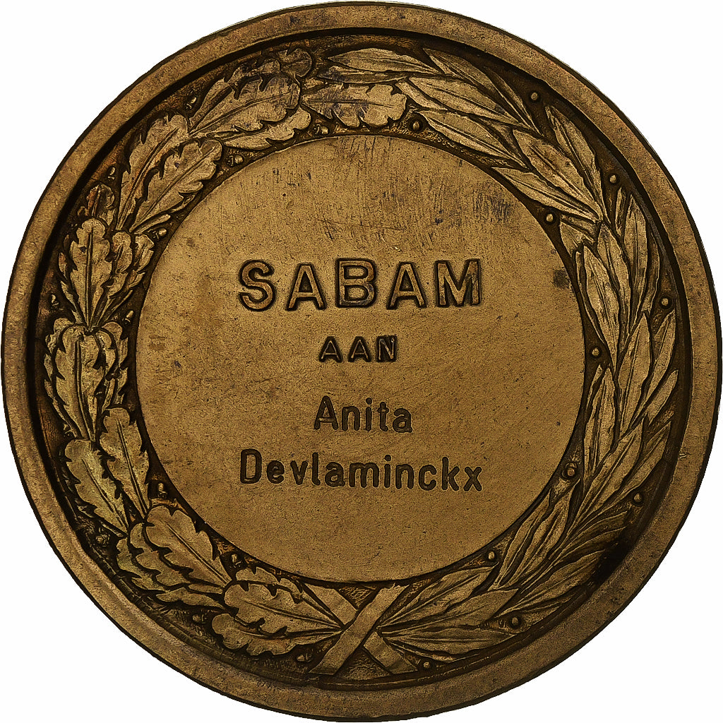 Belgium, Medal, S.A.B.A.M, Société Belge des Auteurs, Musique, De Bremaecker