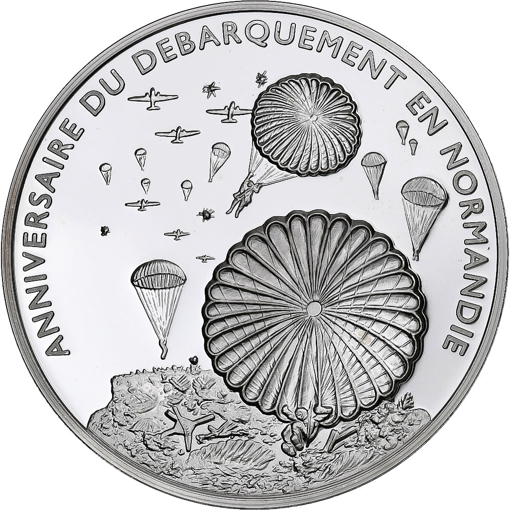 France, Medal, Anniversaire du Débarquement de Normandie, WAR, MS(65-70)
