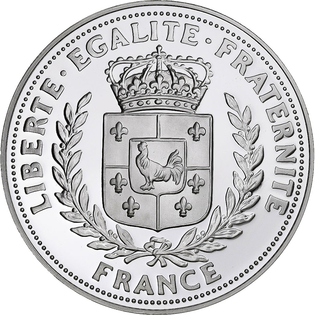 France, Medal, Guerre sous-marine Totale, WAR, MS(65-70), Silver