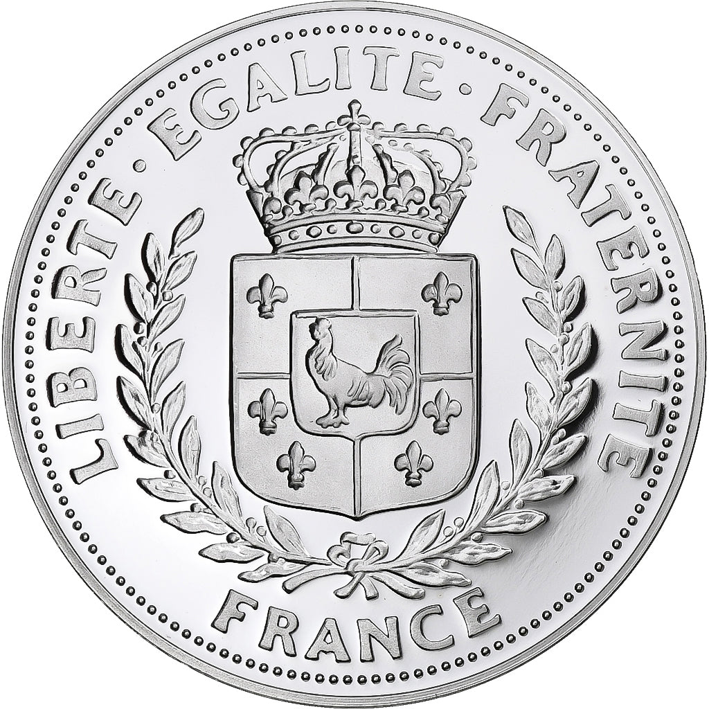 France, Médaille, Nouveau Franc De Gaulle, Society, FDC, Argent