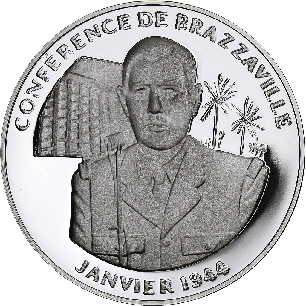 France, Médaille, La conférence de Brazzaville, 30 Janvier 1944, Politics