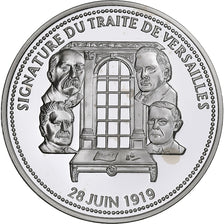 França, medalha, Première Guerre Mondiale, Signature du Traité de Versailles