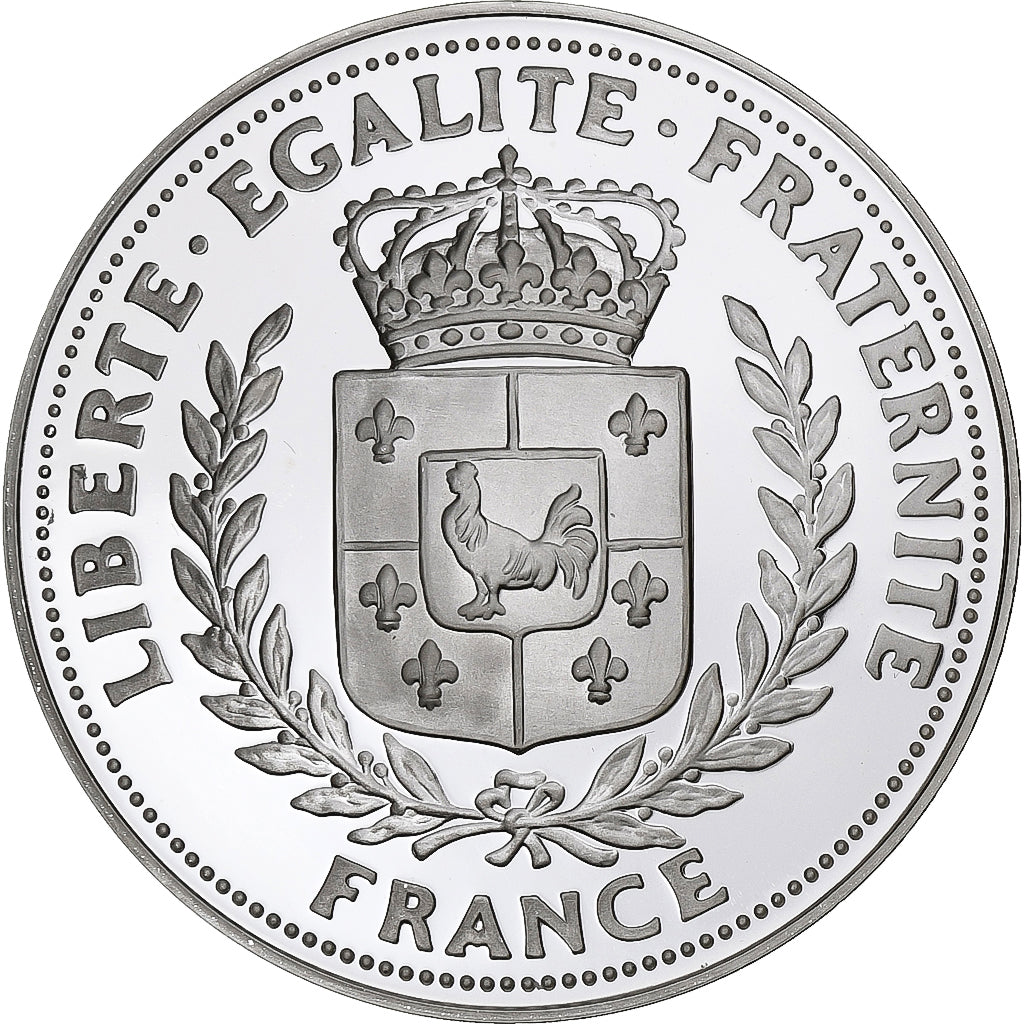 Francia, medalla, La Grosse Bertha, WAR, FDC, Plata