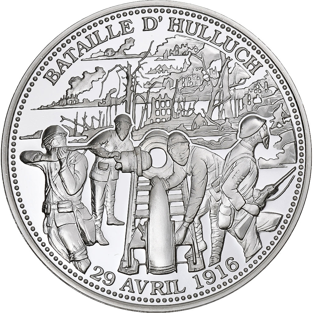 Francia, medaglia, Bataille d'Hulluch, WAR, FDC, Argento