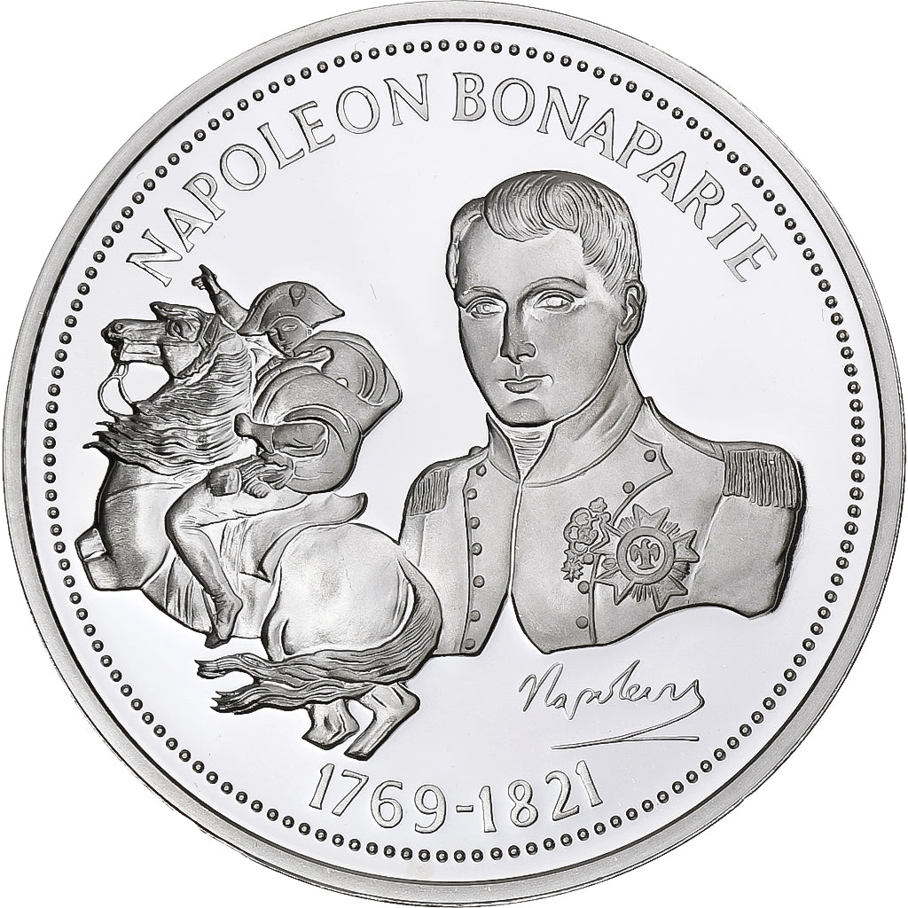 Francja, medal, Napoléon Bonaparte, Historia, MS(65-70), Srebro