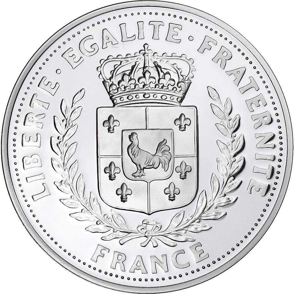 Francia, medaglia, La Bataille de Bir Hakeim, WAR, FDC, Argento
