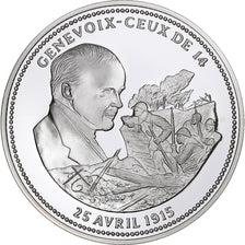 France, Médaille, Genevoix, Ceux de 14, WAR, FDC, Argent