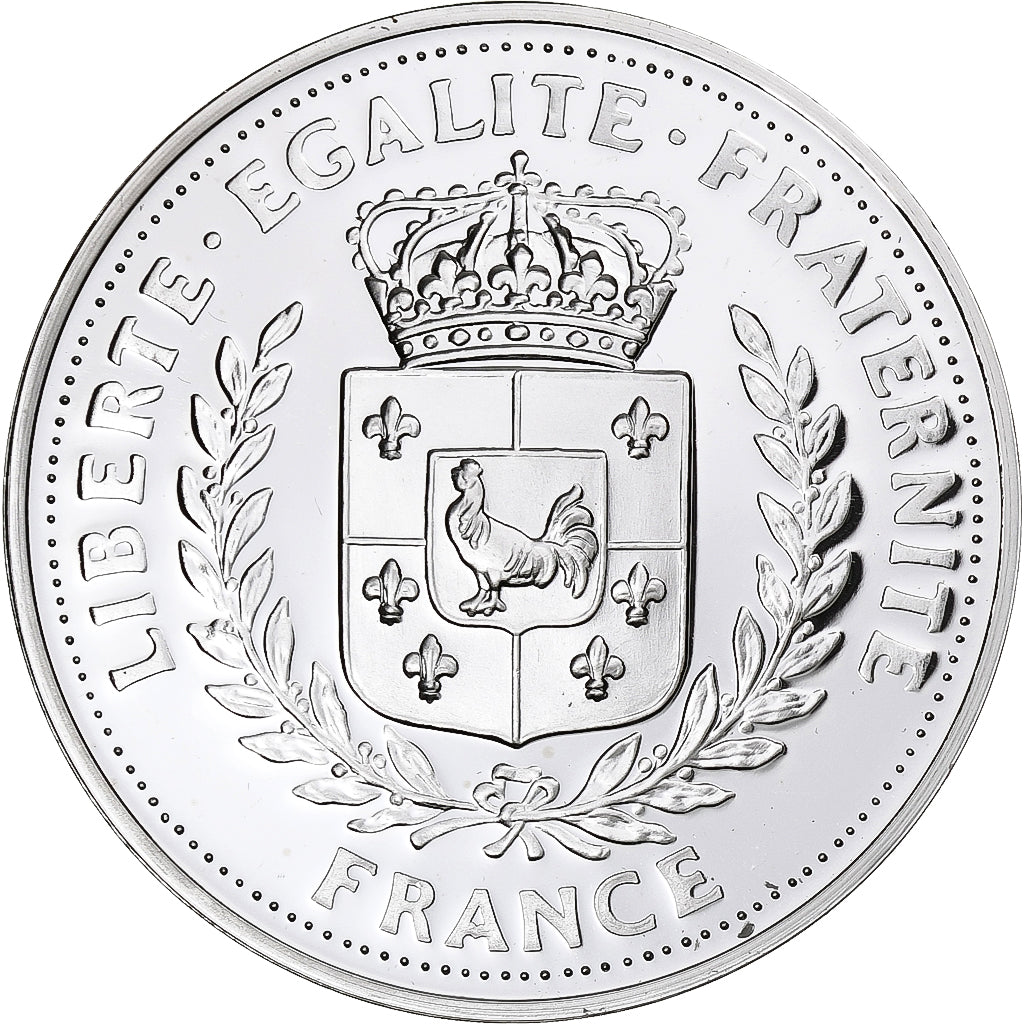 Francia, medaglia, Le Débarquement en Provence, WAR, FDC, Argento