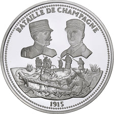 France, Médaille, Bataille de Champagne, Mars et septembre 1915, WAR, FDC