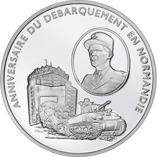 France, Médaille, Anniversaire du Débarquement de Normandie, Chars, WAR, FDC