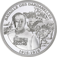 France, Médaille, Bataille des Dardanelles, WAR, FDC, Argent