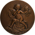 Francia, medalla, Naissance, Ange, 1986, MOUROUX Anie, EBC, Bronce