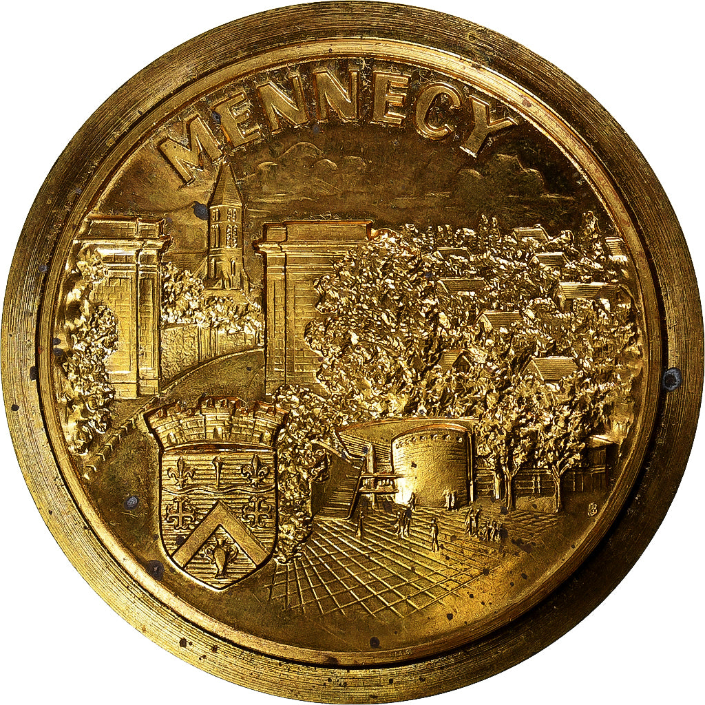 France, Médaille, Mariage, Mennecy, Pichard, TTB+, Bronze Florentin